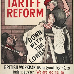 Tariff Reform, pub. 1910 (colour lithograph)