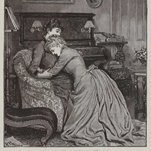 Her Tears were Raining Fast Now (engraving)