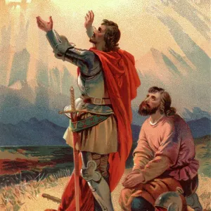 Pilgrim's Progress Print: Christian vs Apollyon Pilgrim's Progress Print: Christian vs Apollyon