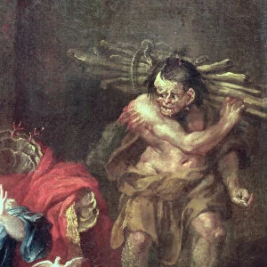 The Tempest, detail of Caliban (oil on canvas) (detail of 353593)