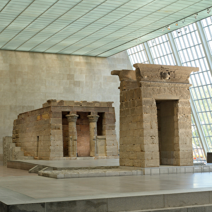 The Temple of Dendur, c. 10 BC (aeolian sandstone)
