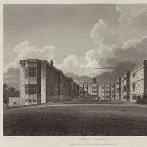 Temple Newsam, Leeds, Yorkshire, 1816 (engraving)