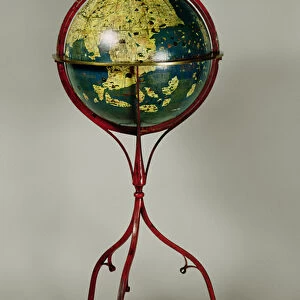 Terrestrial Globe, made in Nuremberg in 1492 (see also 158166 and 158167)