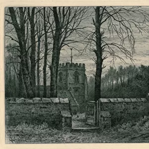 Tettenhall Church, from Remnants Of Old Wolverhampton Vol. I. No
