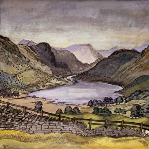 Thirlmere, 1914 (pastel and w / c over pencil on paper)