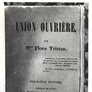 Title page of Union Ouvriere by Flora Tristan (1803-44), published in