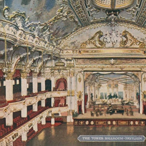 The Tower Ballroom - Pavilion. Postcard sent in 1913