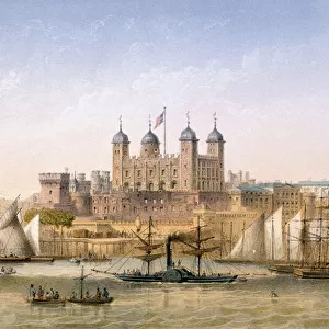 Tower of London, c. 1862 (colour litho)