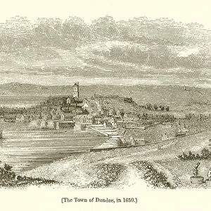 The Town of Dundee, in 1650 (engraving)