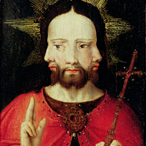 Trinitarian Christ, c. 1500 (oil on panel)