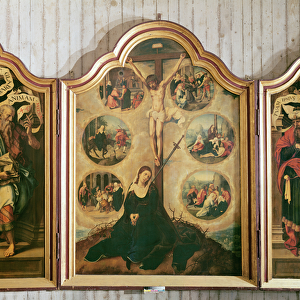 Triptych of the Seven Sorrows of the Virgin, c