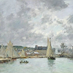 Trouville Harbour, 1880