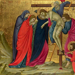 Ugolino di Nerio (ca 1280-1349) The Deposition (From the Basilica of Santa Croce
