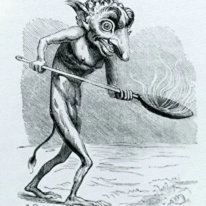 The Ukobach, illustration from the Dictionnaire Infernal by Jacques Albin