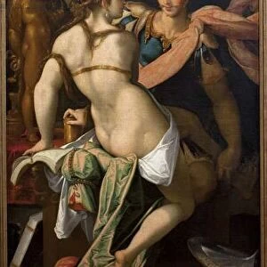 Ulysses and Circe. Painting by Bartholomeus Spranger (1546-1611), oil on canvas