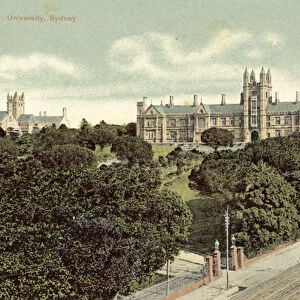 University, Sydney, Australia (colour photo)