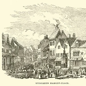 Uttoxeter Market-Place (engraving)