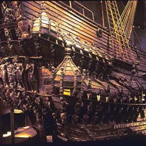 Vasa Warship (mixed media)