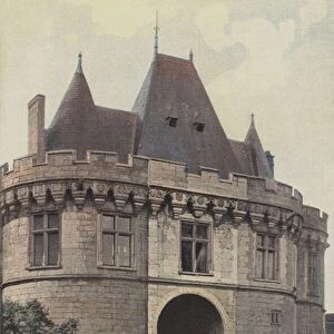 Vendome, Hotel de Ville (colour photo)