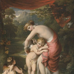 Venus and Cupid, 1809 (oil on canvas)