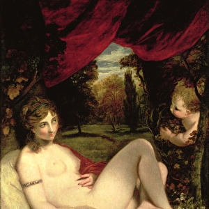 Venus and Cupid, c. 1785 (oil on canvas)