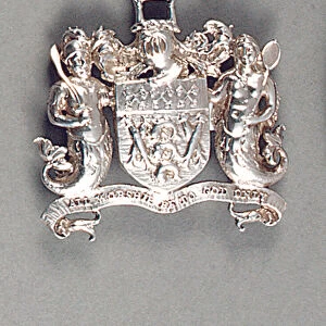 Victorian livery badge, 1841 (silver)