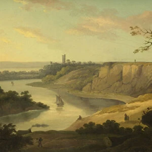 View Over the Avon, c. 1800-10 (oil on panel)