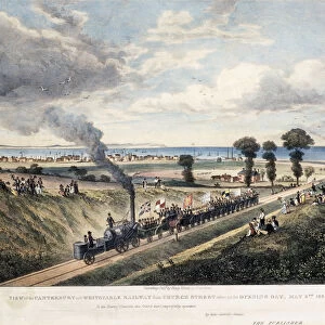 View of the Canterbury and Whitstable Railway from Church Street