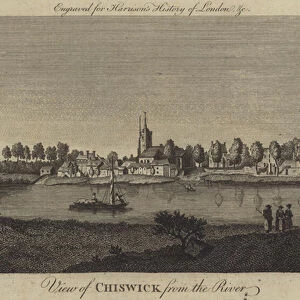 View of Chiswick from the River (engraving)