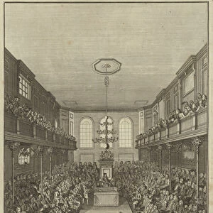 A View of the House of Commons, Westminster (engraving)