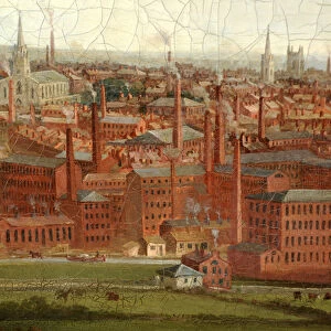 View of Leeds, 1844 (oil on canvas)