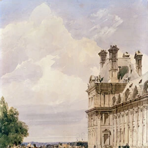 View near the Pont Royal, with the Pavillon de Flore, Tuileries