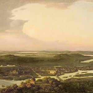View of Potsdam in the 17th century, 1851 (oil on canvas)