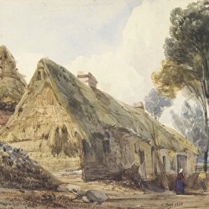 View at Swiss Cottage, London, 1836 (w / c on paper)