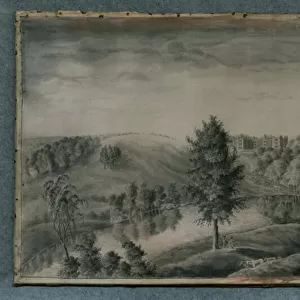 View of Temple Newsam House, from the East, 1786 (drawing & w / c)