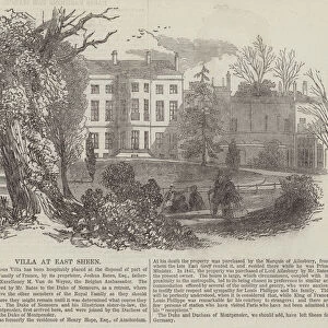 Villa at East Sheen (engraving)