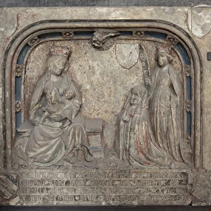 Votive monument of Marie de Quinghien, Cathedrale Notre-Dame, Tournai, Hainaut, Belgium