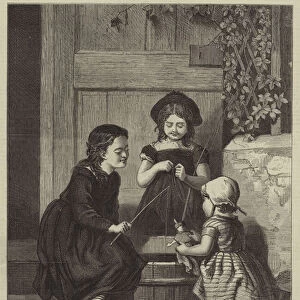 Waiting for a Bite (engraving)