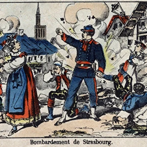War of 1870 between France and Prussia: Siege and bombing of Strasbourg, 1870