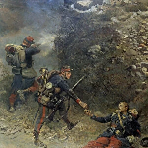 War of 1870: "The bottom of the giberne"