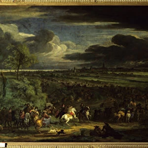 The War of Devolution (1667-1668): "View of the March of the Armee of King