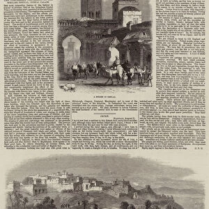 The War in Morocco (engraving)