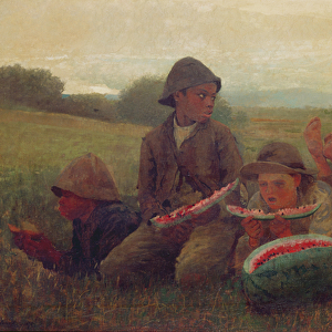 The Watermelon Boys, 1876 (oil on canvas)