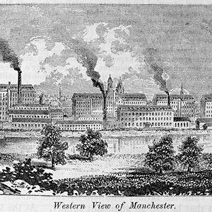 Western View of Manchester, from Our Whole Country: The Past and Present of the United States