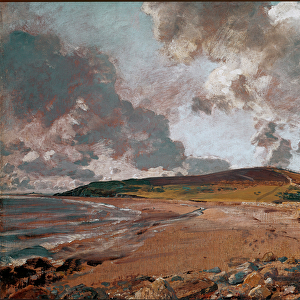 Weymouth Bay Painting by John Constable (1776-1837) 1824 approx. Sun