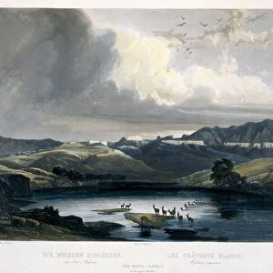 The White Castels on the Upper Missouri, plate 37 from Volume 2 of