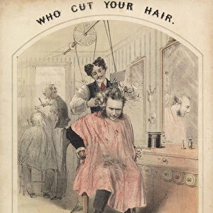 Who cut your hair (colour litho)