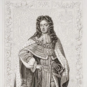 William III (1650-1702) from Illustrations of English and Scottish History Volume II