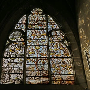 Window depicting the Tree of Jesse (stained glass)
