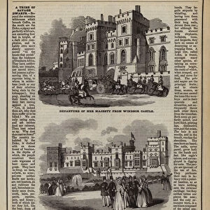 Windsor Castle, Berkshire (engraving)